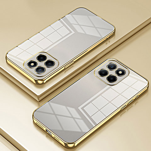 Silikon Schutzhülle Ultra Dünn Flexible Tasche Durchsichtig Transparent SY1 für Huawei Honor X8b Gold