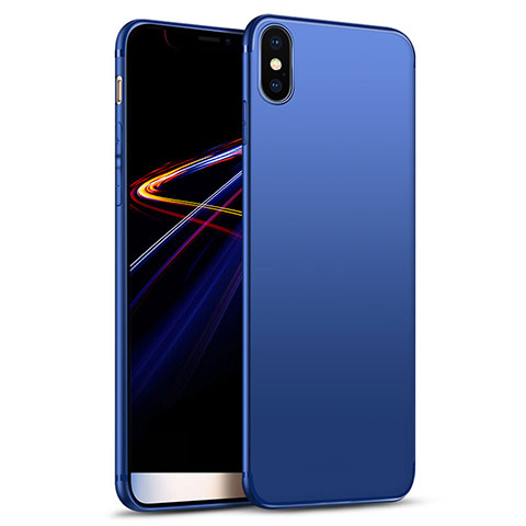 Silikon Schutzhülle Ultra Dünn Hülle S02 für Apple iPhone X Blau