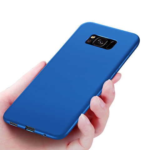 Silikon Schutzhülle Ultra Dünn Hülle S06 für Samsung Galaxy S8 Blau