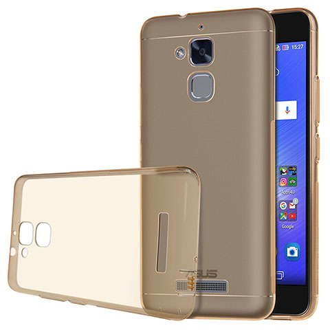 Silikon Schutzhülle Ultra Dünn Tasche Durchsichtig Transparent für Asus Zenfone 3 Max Gold