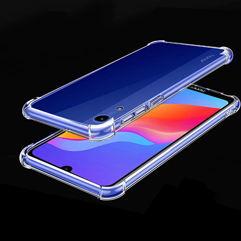 Silikon Schutzhülle Ultra Dünn Tasche Durchsichtig Transparent H01 für Huawei Honor 8A Klar