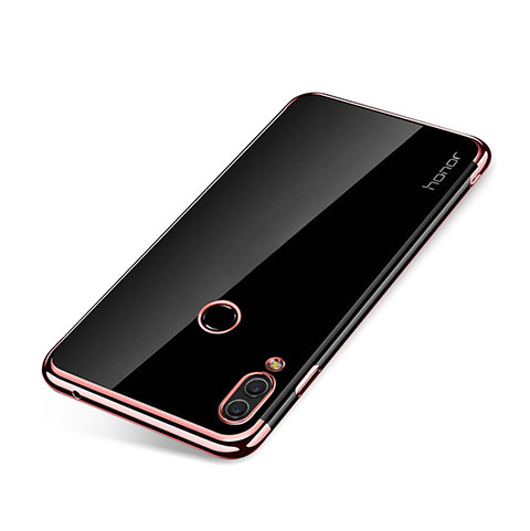 Silikon Schutzhülle Ultra Dünn Tasche Durchsichtig Transparent H01 für Huawei Honor Note 10 Rosegold