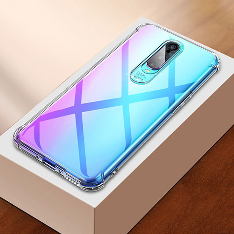 Silikon Schutzhülle Ultra Dünn Tasche Durchsichtig Transparent H01 für Oppo R17 Pro Klar