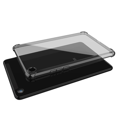 Silikon Schutzhülle Ultra Dünn Tasche Durchsichtig Transparent H01 für Xiaomi Mi Pad 4 Grau