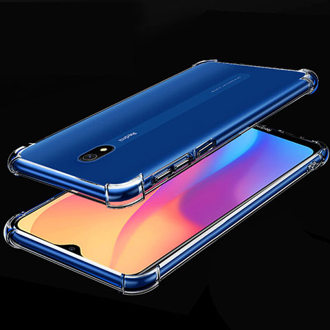 Silikon Schutzhülle Ultra Dünn Tasche Durchsichtig Transparent H01 für Xiaomi Redmi 8A Klar