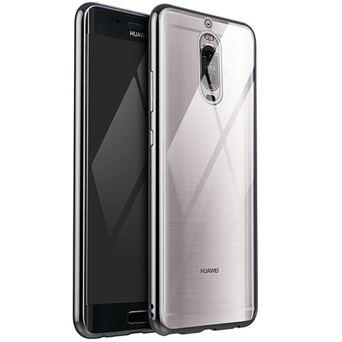 Silikon Schutzhülle Ultra Dünn Tasche Durchsichtig Transparent H02 für Huawei Mate 9 Pro Silber