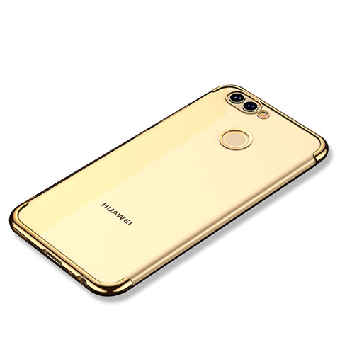 Silikon Schutzhülle Ultra Dünn Tasche Durchsichtig Transparent H02 für Huawei Nova 2 Gold