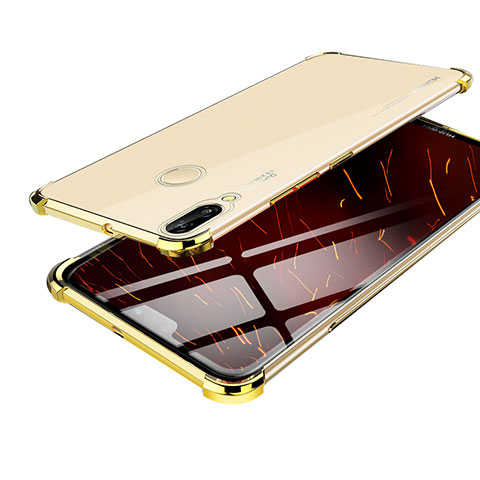 Silikon Schutzhülle Ultra Dünn Tasche Durchsichtig Transparent H03 für Huawei Nova 3 Gold