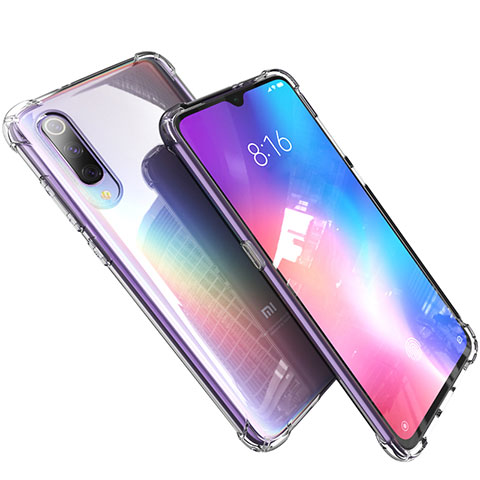 Silikon Schutzhülle Ultra Dünn Tasche Durchsichtig Transparent H03 für Xiaomi Mi 9 Pro 5G Klar