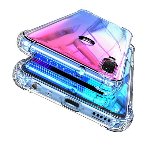 Silikon Schutzhülle Ultra Dünn Tasche Durchsichtig Transparent H04 für Huawei Y9 (2019) Klar