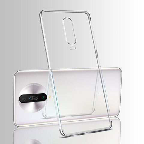 Silikon Schutzhülle Ultra Dünn Tasche Durchsichtig Transparent H05 für Xiaomi Poco X2 Weiß