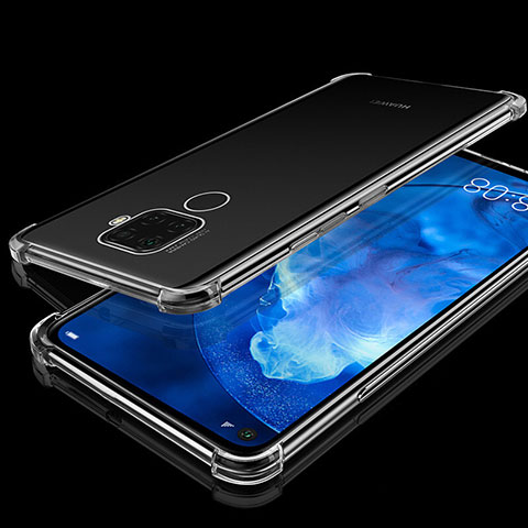 Silikon Schutzhülle Ultra Dünn Tasche Durchsichtig Transparent H07 für Huawei Nova 5i Pro Klar