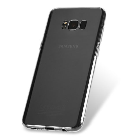 Silikon Schutzhülle Ultra Dünn Tasche Durchsichtig Transparent H08 für Samsung Galaxy S8 Klar