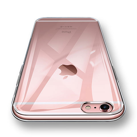 Silikon Schutzhülle Ultra Dünn Tasche Durchsichtig Transparent H10 für Apple iPhone 6 Plus Klar