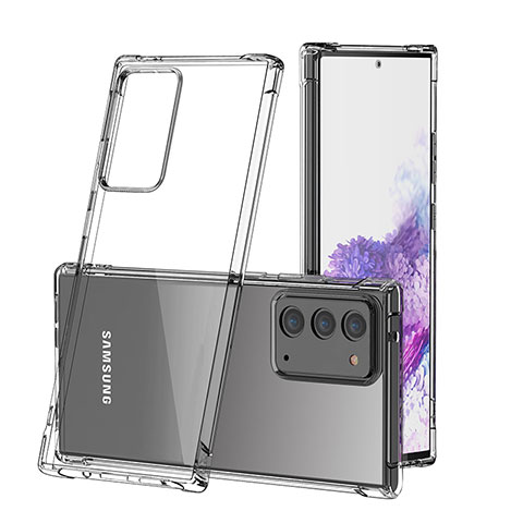 Silikon Schutzhülle Ultra Dünn Tasche Durchsichtig Transparent K04 für Samsung Galaxy Note 20 5G Klar