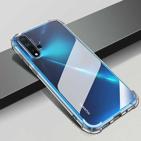 Silikon Schutzhülle Ultra Dünn Tasche Durchsichtig Transparent K05 für Huawei P20 Lite (2019) Klar