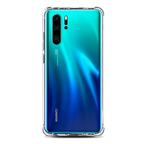 Silikon Schutzhülle Ultra Dünn Tasche Durchsichtig Transparent K05 für Huawei P30 Pro New Edition Klar