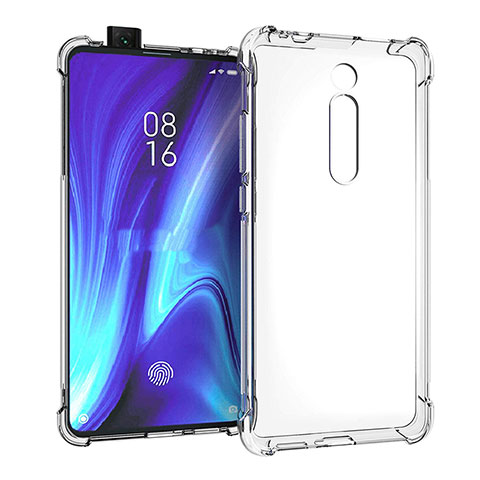 Silikon Schutzhülle Ultra Dünn Tasche Durchsichtig Transparent K05 für Xiaomi Mi 9T Klar