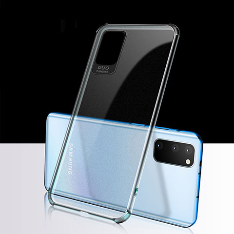 Silikon Schutzhülle Ultra Dünn Tasche Durchsichtig Transparent S02 für Samsung Galaxy S20 Klar