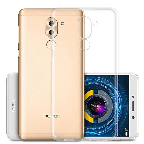 Silikon Schutzhülle Ultra Dünn Tasche Durchsichtig Transparent T01 für Huawei Honor 6X Klar