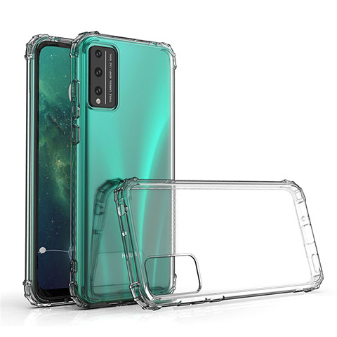 Silikon Schutzhülle Ultra Dünn Tasche Durchsichtig Transparent T02 für Huawei Honor Play4T Pro Klar