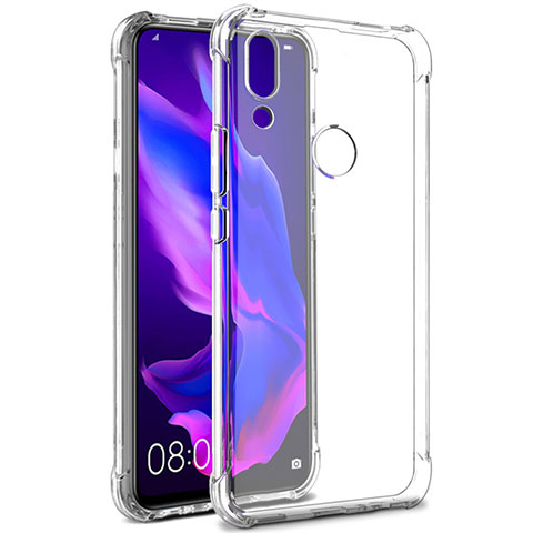 Silikon Schutzhülle Ultra Dünn Tasche Durchsichtig Transparent T02 für Huawei P Smart Z Klar