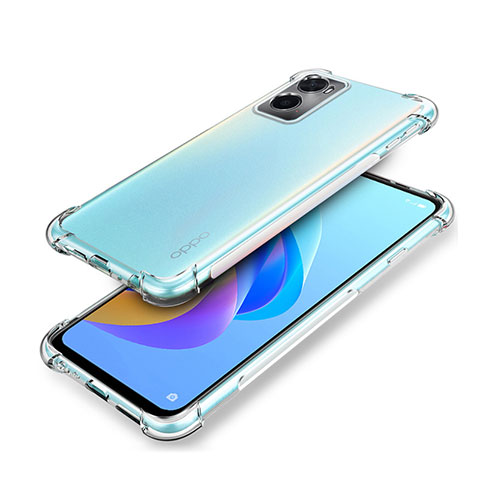 Silikon Schutzhülle Ultra Dünn Tasche Durchsichtig Transparent T02 für Oppo K10 4G Klar