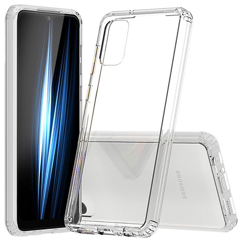 Silikon Schutzhülle Ultra Dünn Tasche Durchsichtig Transparent T02 für Samsung Galaxy A04E Klar