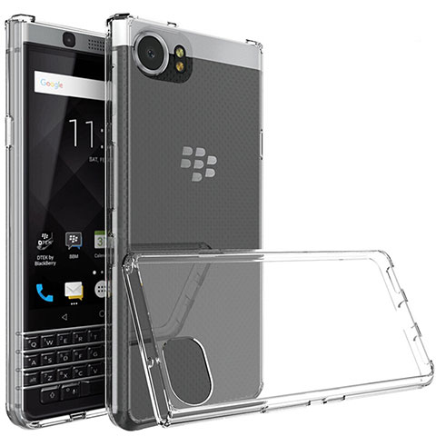 Silikon Schutzhülle Ultra Dünn Tasche Durchsichtig Transparent T03 für Blackberry KEYone Klar