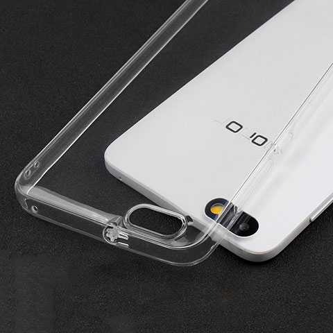 Silikon Schutzhülle Ultra Dünn Tasche Durchsichtig Transparent T03 für Huawei Honor 4X Klar