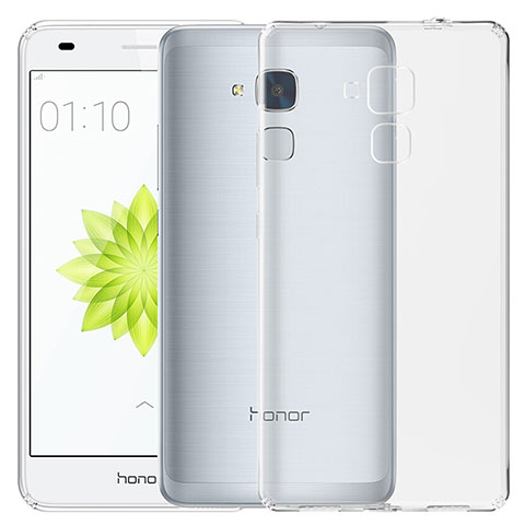 Silikon Schutzhülle Ultra Dünn Tasche Durchsichtig Transparent T03 für Huawei Honor 7 Lite Klar