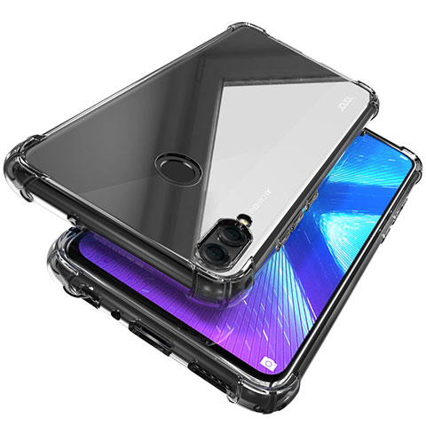 Silikon Schutzhülle Ultra Dünn Tasche Durchsichtig Transparent T03 für Huawei Honor View 10 Lite Klar