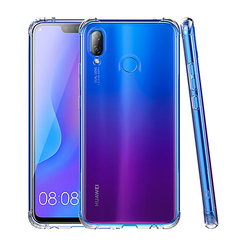 Silikon Schutzhülle Ultra Dünn Tasche Durchsichtig Transparent T03 für Huawei Nova 3i Klar