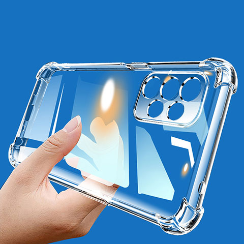 Silikon Schutzhülle Ultra Dünn Tasche Durchsichtig Transparent T03 für Samsung Galaxy A23 4G Klar