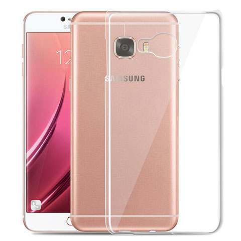 Silikon Schutzhülle Ultra Dünn Tasche Durchsichtig Transparent T03 für Samsung Galaxy C7 SM-C7000 Klar