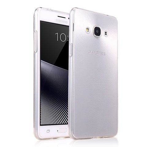 Silikon Schutzhülle Ultra Dünn Tasche Durchsichtig Transparent T03 für Samsung Galaxy J3 Pro (2016) J3110 Klar