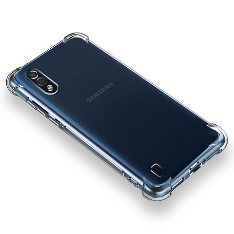 Silikon Schutzhülle Ultra Dünn Tasche Durchsichtig Transparent T03 für Samsung Galaxy M01 Klar