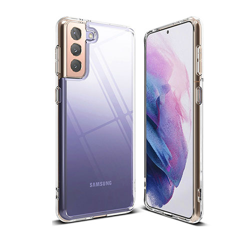 Silikon Schutzhülle Ultra Dünn Tasche Durchsichtig Transparent T03 für Samsung Galaxy S21 Plus 5G Klar