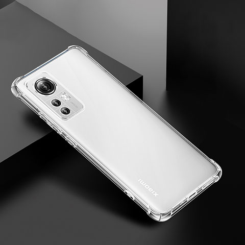 Silikon Schutzhülle Ultra Dünn Tasche Durchsichtig Transparent T03 für Xiaomi Mi 12 Lite 5G Klar