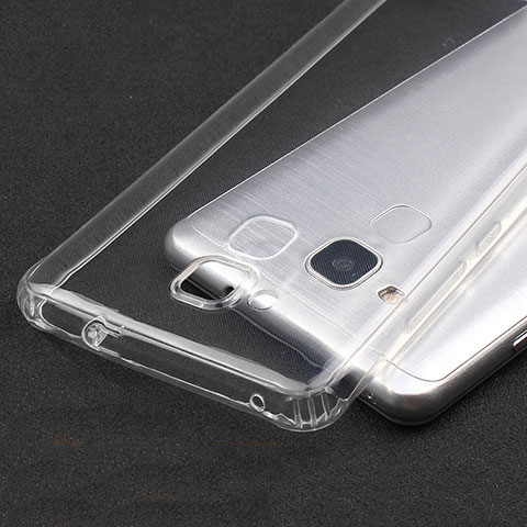 Silikon Schutzhülle Ultra Dünn Tasche Durchsichtig Transparent T04 für Huawei GT3 Klar