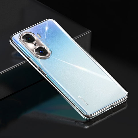 Silikon Schutzhülle Ultra Dünn Tasche Durchsichtig Transparent T04 für Huawei Honor 60 Pro 5G Klar