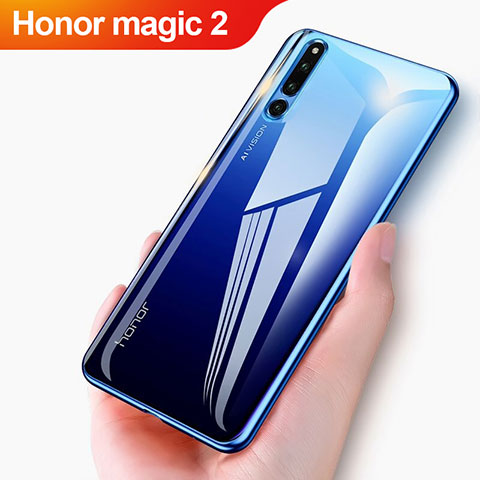 Silikon Schutzhülle Ultra Dünn Tasche Durchsichtig Transparent T04 für Huawei Honor Magic 2 Klar