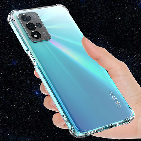 Silikon Schutzhülle Ultra Dünn Tasche Durchsichtig Transparent T04 für Oppo A93s 5G Klar