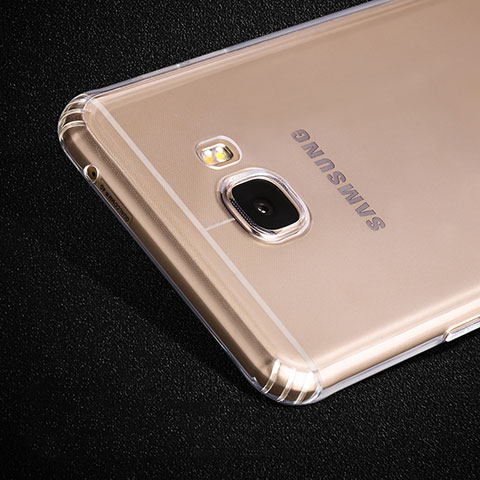 Silikon Schutzhülle Ultra Dünn Tasche Durchsichtig Transparent T04 für Samsung Galaxy C5 SM-C5000 Klar