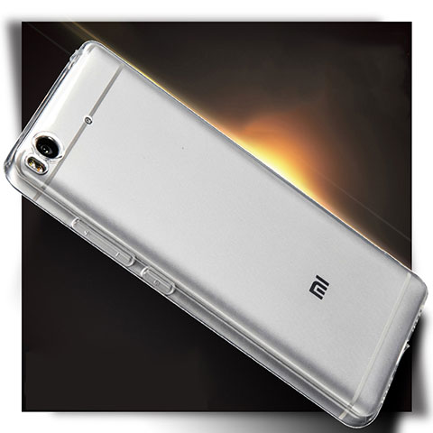 Silikon Schutzhülle Ultra Dünn Tasche Durchsichtig Transparent T04 für Xiaomi Mi 5S Klar
