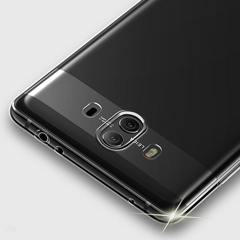 Silikon Schutzhülle Ultra Dünn Tasche Durchsichtig Transparent T05 für Huawei Mate 10 Klar