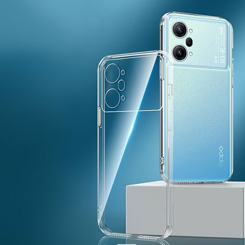 Silikon Schutzhülle Ultra Dünn Tasche Durchsichtig Transparent T05 für Oppo K10 Pro 5G Klar