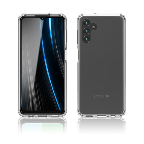 Silikon Schutzhülle Ultra Dünn Tasche Durchsichtig Transparent T05 für Samsung Galaxy F23 5G Klar