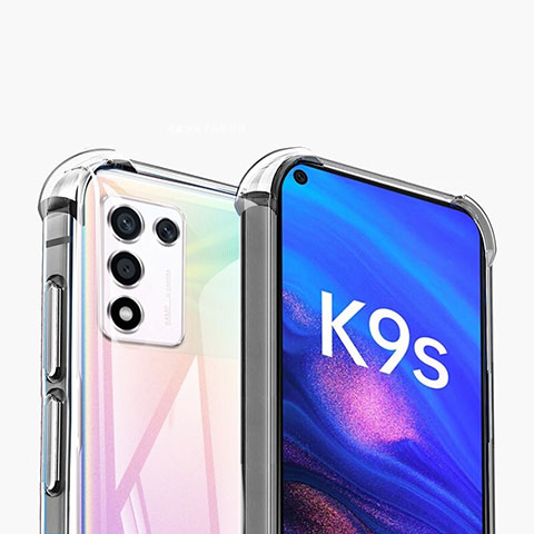 Silikon Schutzhülle Ultra Dünn Tasche Durchsichtig Transparent T06 für Oppo K9S 5G Klar