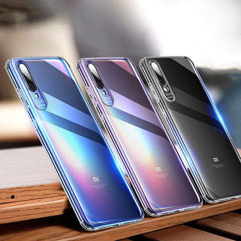 Silikon Schutzhülle Ultra Dünn Tasche Durchsichtig Transparent T06 für Xiaomi Mi 9 Klar